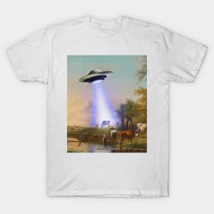 ALien ufo abduction T-Shirt